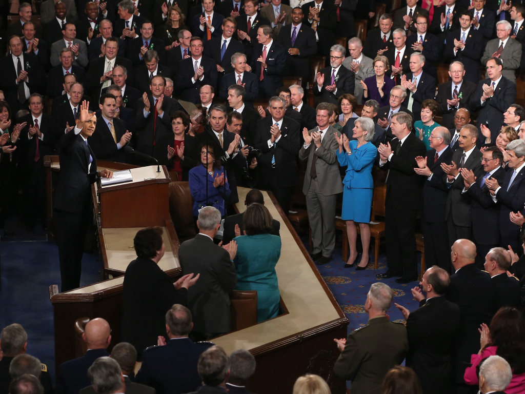 President Obama Delivers State Of The Union Address